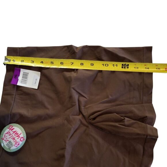 NEW Maidenform Feel Good Fashion Plus Size 2X Bronze / Brown Short DMS091 - Picture 11 of 13